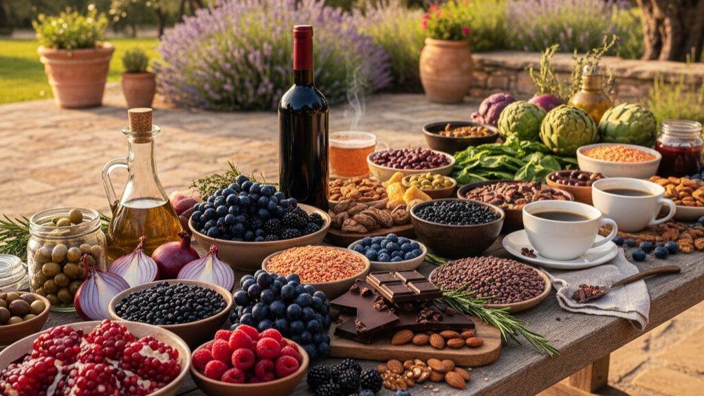 Храните, богати на полифеноли, могат да намалят риска от сърдечни заболявания